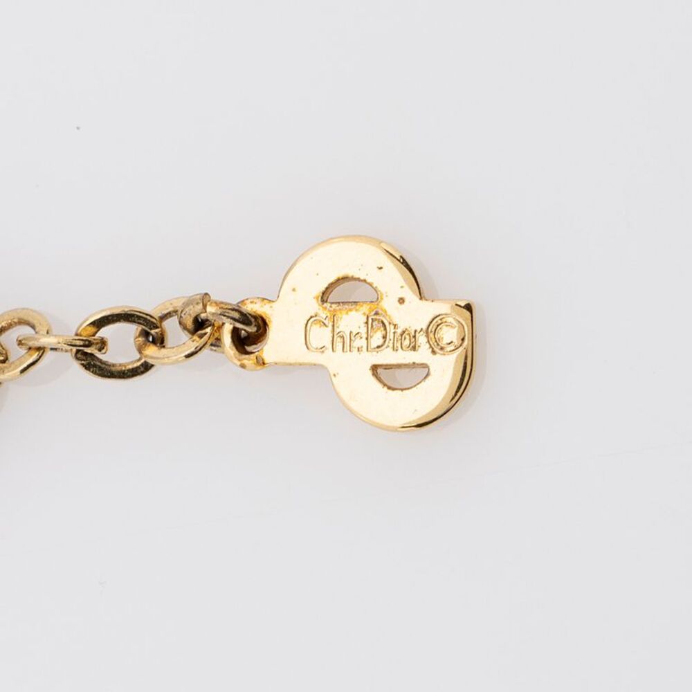 Dior Vintage CD Oval Necklace - Picture 3 of 4